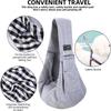 Bawełniana wygodna torba dla psa Pet Out Crossbody torba na ramię Outdoor Travel przenośna torba na ramię dla kota szczeniaka akcesoria do noszenia zwierząt