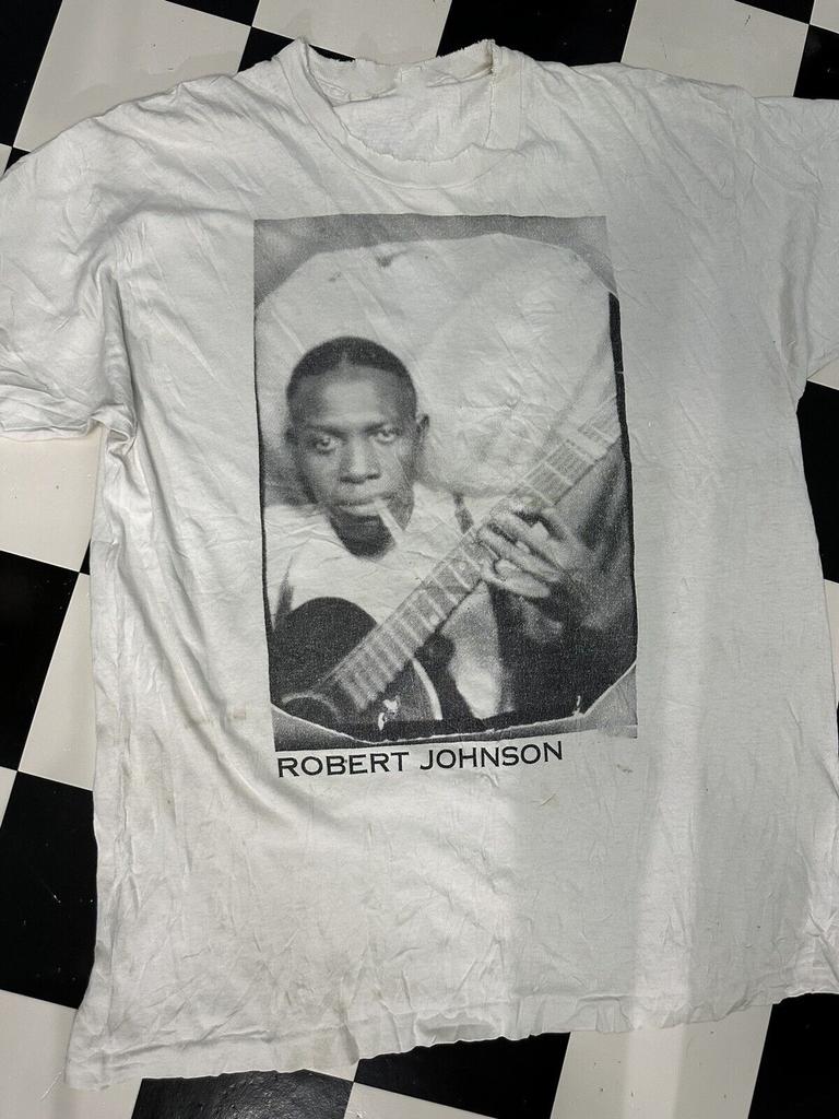Collection Robert Johnson 1991 Gift For Fan White S-2345XL T-shirt TMB1307