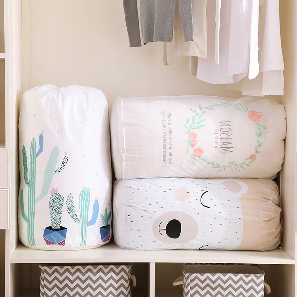 Quilt Dusts Bag Round Beam Mouth Quilt Storage Bag Quilt Finishing Bag  Clothes Packing Bag