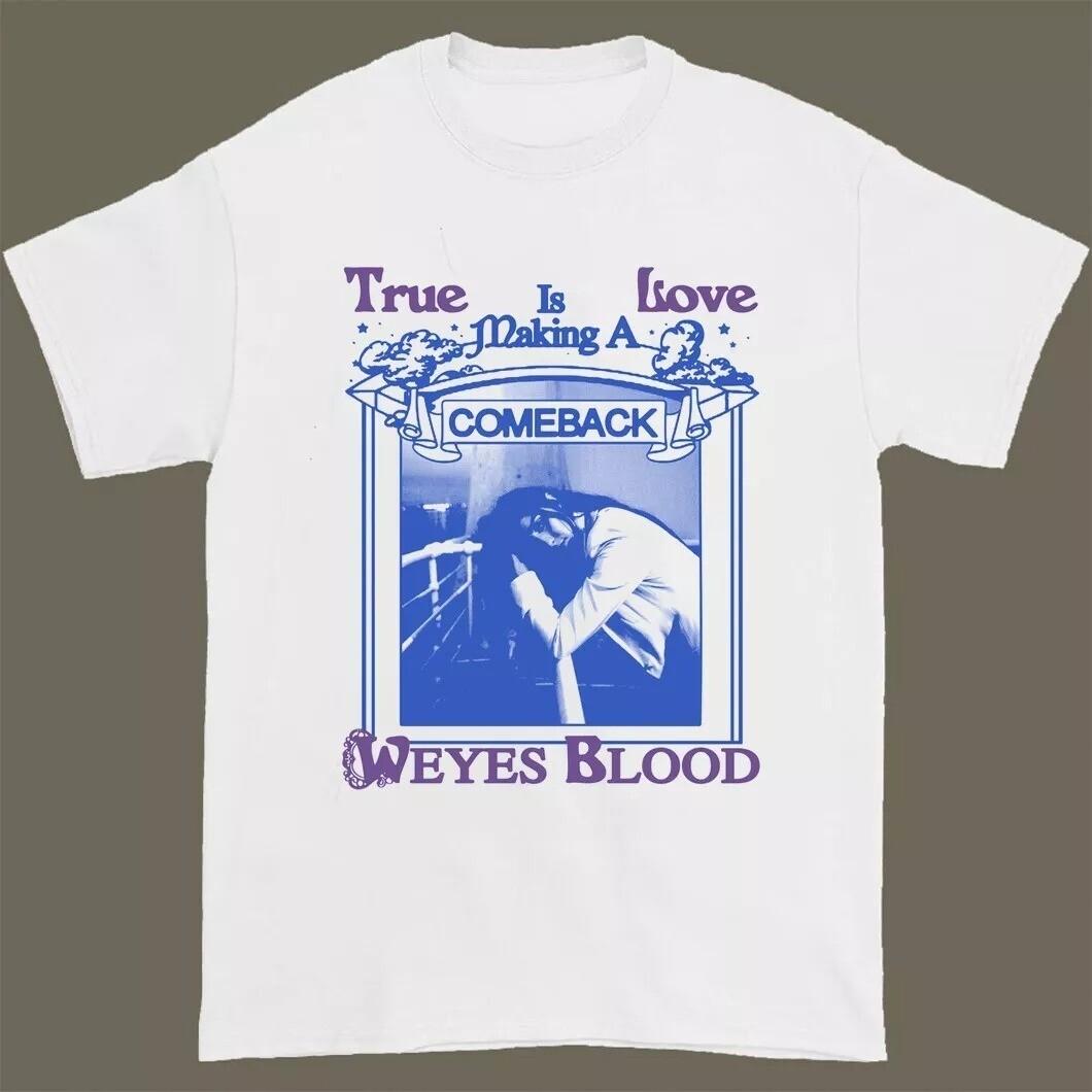 Vtg Weyes Blood Gift For Fans Unisex S-5XL Shirt White M