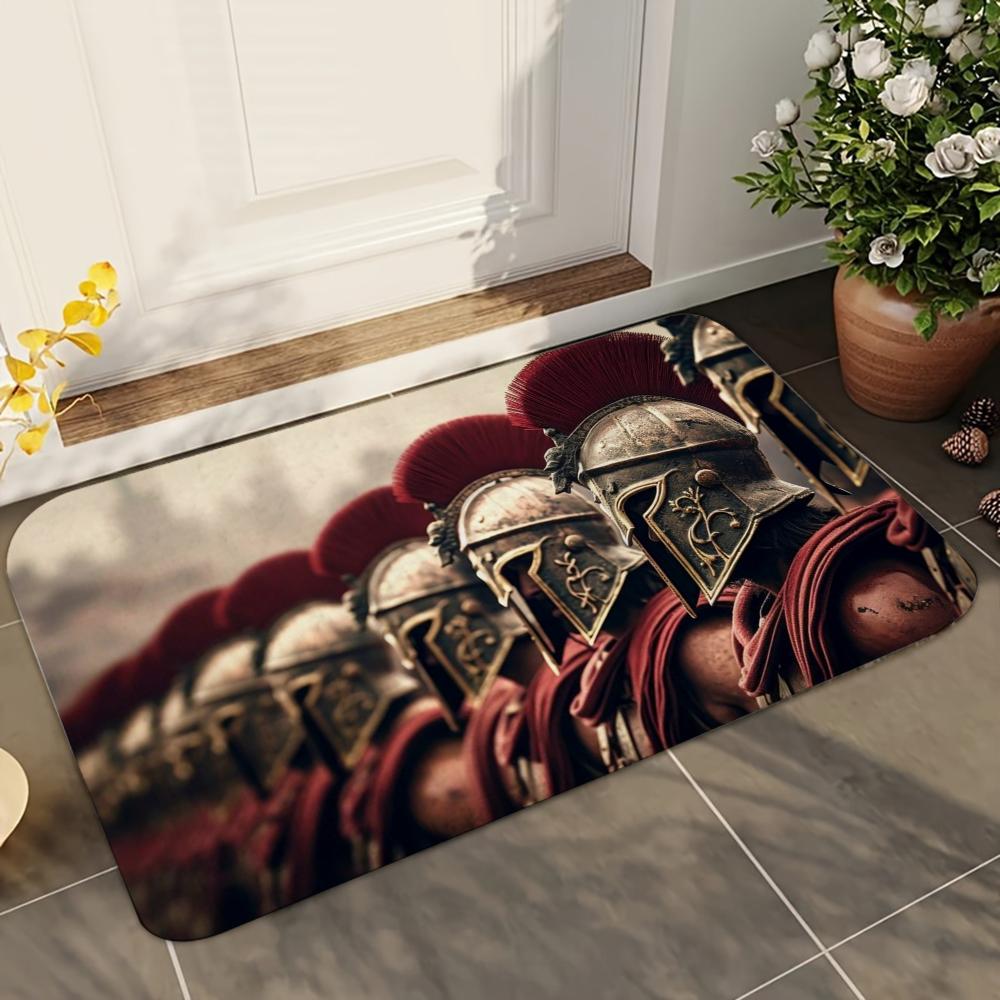 1 szt. SPQ Tarcza Standardowa Cesarstwa Rzymskiego Mata Łazienkowa Absorbująca Maty Antypoślizgowe Akcesoria do Wystroju Domu Dywany Maty Podłogowe do Kuchni Domowej
