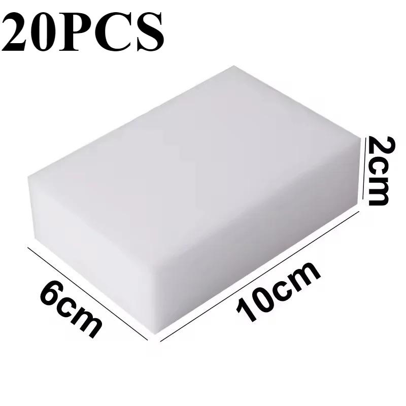 50pcs/lot Magic Sponge Eraser 100x70x30mm Melamine Sponge Magic Cleaner Bathroom Kitchen Cleaning Spong Household Cleaning Tool