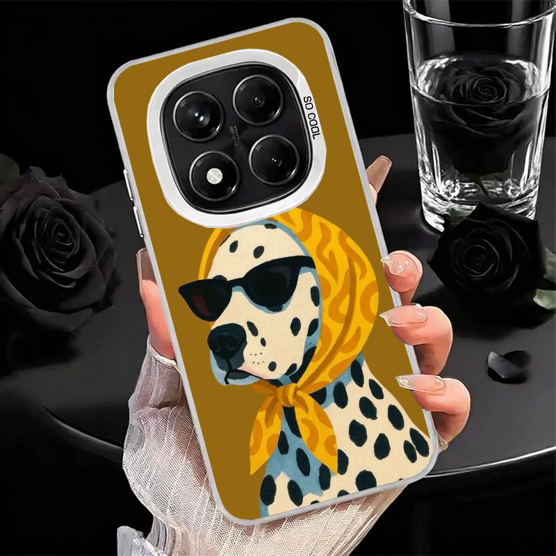 Dalmatian Cute Dog Soft Phone Case for Xiaomi Redmi Note 13 14 15 Pro Plus 12S 12 11S 11 11T 10S 10 Shockproof Cover Back Shell