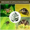 Jumping Spider Plants Simulated Pets Supplies With Suction Cup Spider Jumping House Decor For Greenhouse Terrarium Snake Carpet