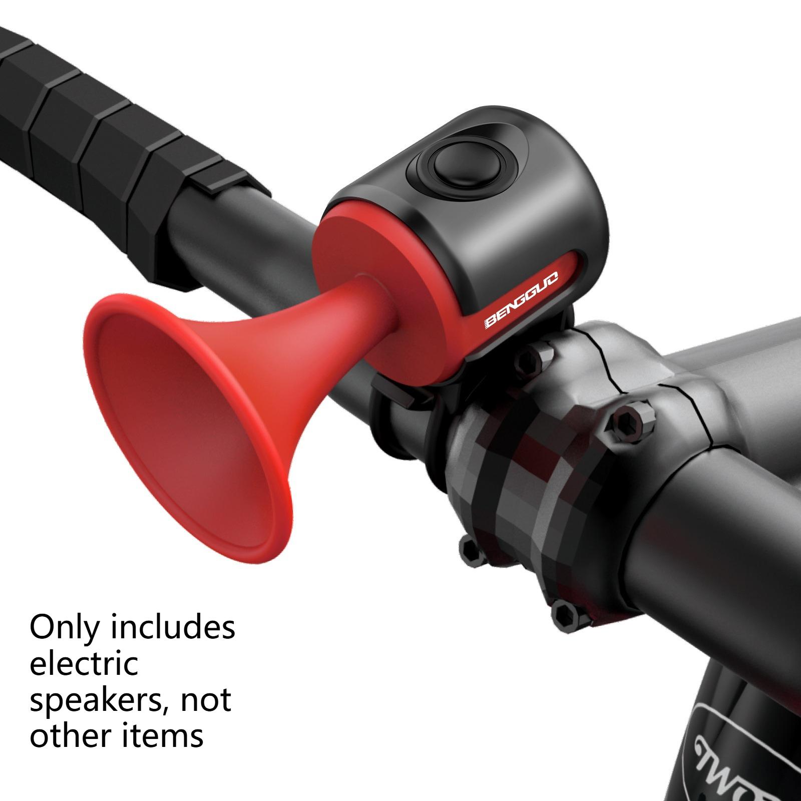 

Bicycle Electric Horn Mountain Bike Compact and Portable Bell Children s Bike High Volume Horn Bike Bell Riding Accessories красный