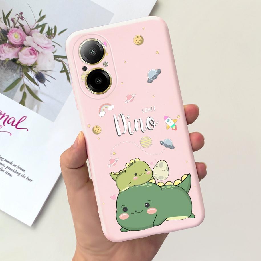 Case For Oppo Realme C67 4G Phone Cases Fashion Astronaut Soft Silicone Shockproof Back Cover Matte Shell For RealmeC67 4G Funda