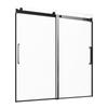 Puerta corredera para bañera sin marco 56-60 pulg. An. x 60 pulg. Al. Puerta de ducha sin marco