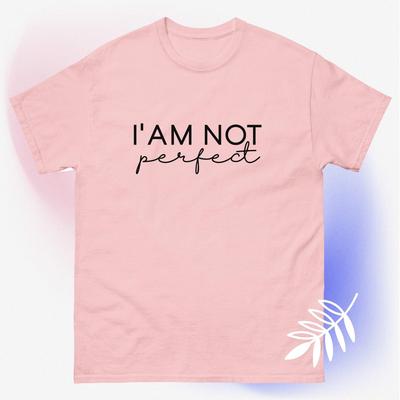 Unisex Classic Cotton Tee: "I'M NOT" Graphic Shirt and Kids Tshirt
