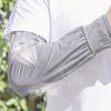Sunscreen Arm Sleeves Men Cycling Arm Case Loose Enlarged Arm Cover Outdoor Sport Sun Protection Cuffs Breathable Cool