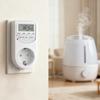 Programmerbar Timer-kontakt Digital Kjøkkentimerbrytere 220-240V 50Hz for Energisparende Husholdningsapparater Kraftig