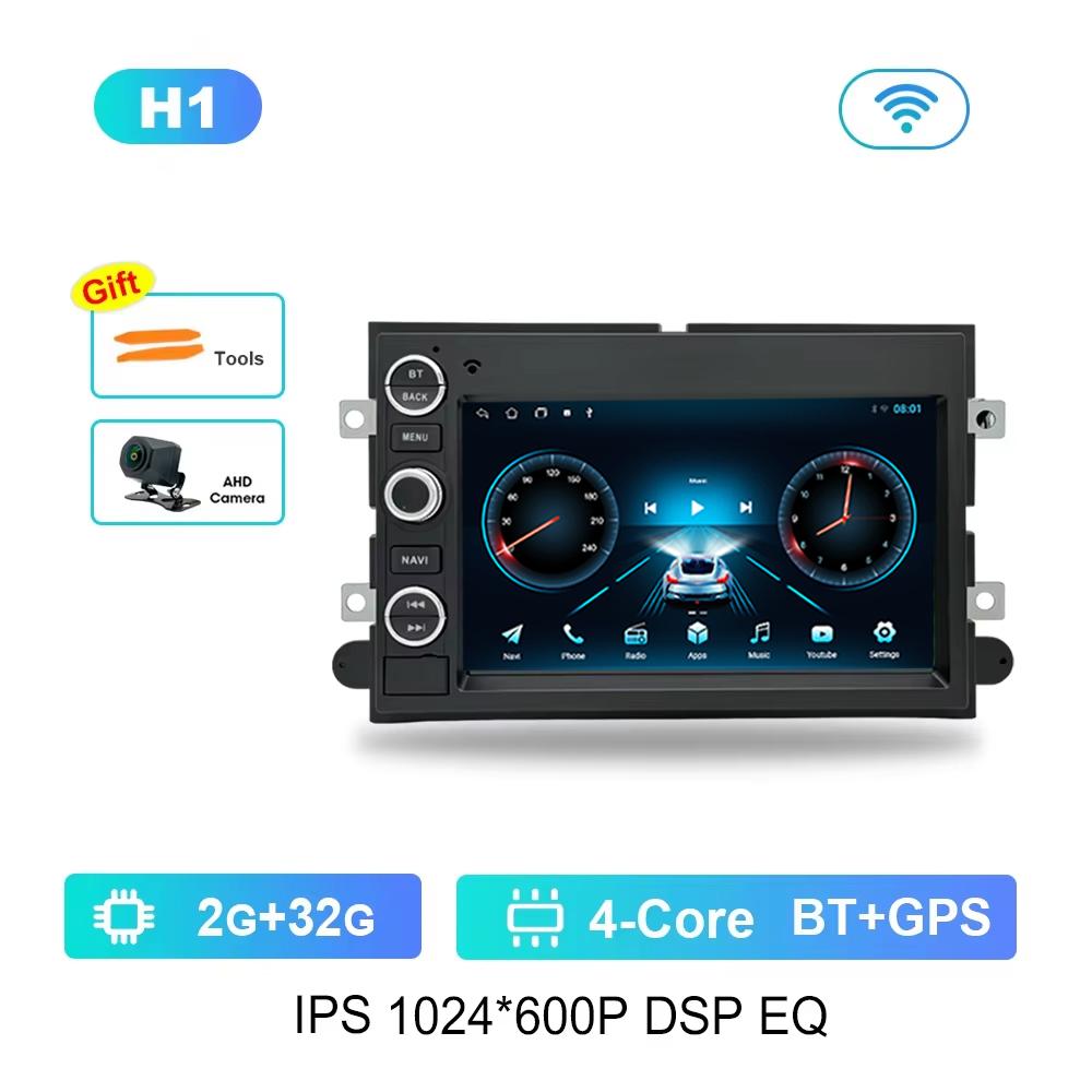 Android Car Radio Multimedia Video Player GPS DSP 7 Inch for Ford 500 F150 Explorer Edge Escape Sport Lincoln Expedition Mustang