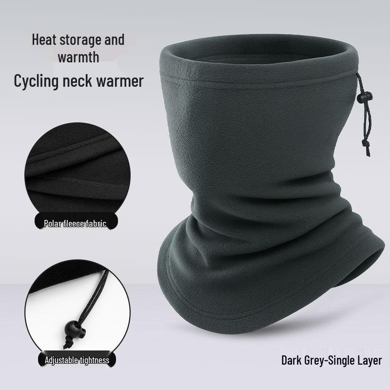 Adjustable Multifunctional Neck Warmer: Windproof Skiing & Cycling Gaiter for Autumn & Winter