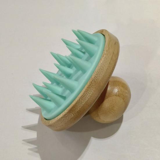 Shampoo Comb Hair Shower Brush Soft Silicone Bristles Scalp Massager Deep Cleaning Head Massage Hair