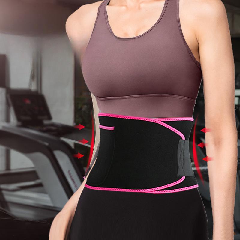 Schwitzschutzgürtel, Sport und Fitness, Taillenstraffungs- und Bauchformungsgürtel, Kompressionsschutzgürtel aus Kunststoff für Männer und Frauen