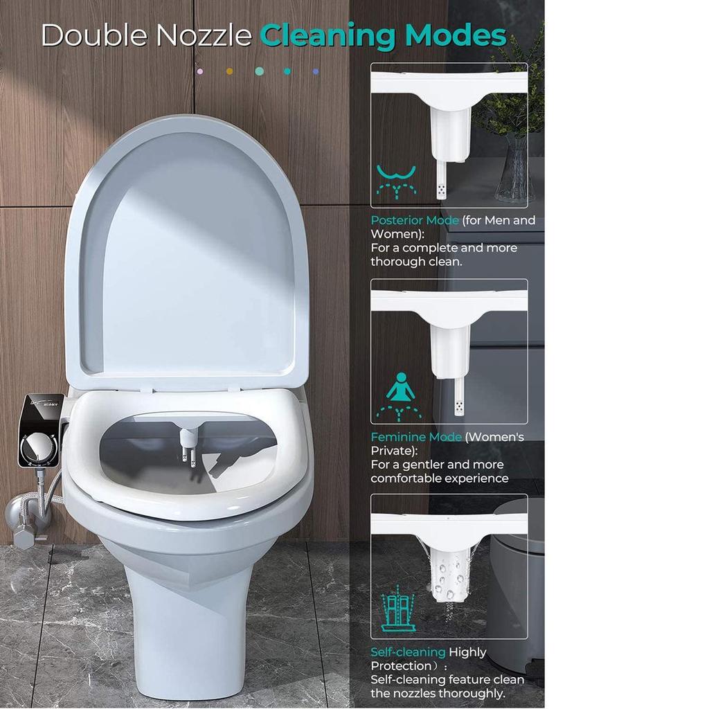 Cross-Border Easy-Install Smart Bidet Toilet Seat Cover