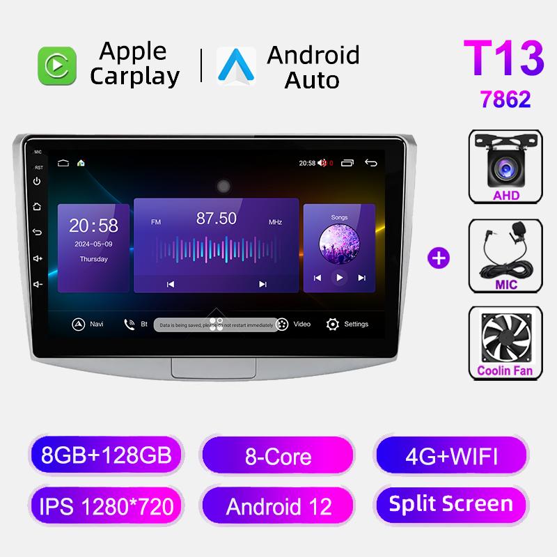 Android Car Radio GPS For Volkswagen Passat B6 B7 CC 2010-2015 GPS Navigation Multimedia Player BT Carplay Autoradio No 2din DVD