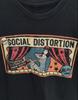 T-shirt Social Distortion Band Nera Regalo Per Fan S-2345XL