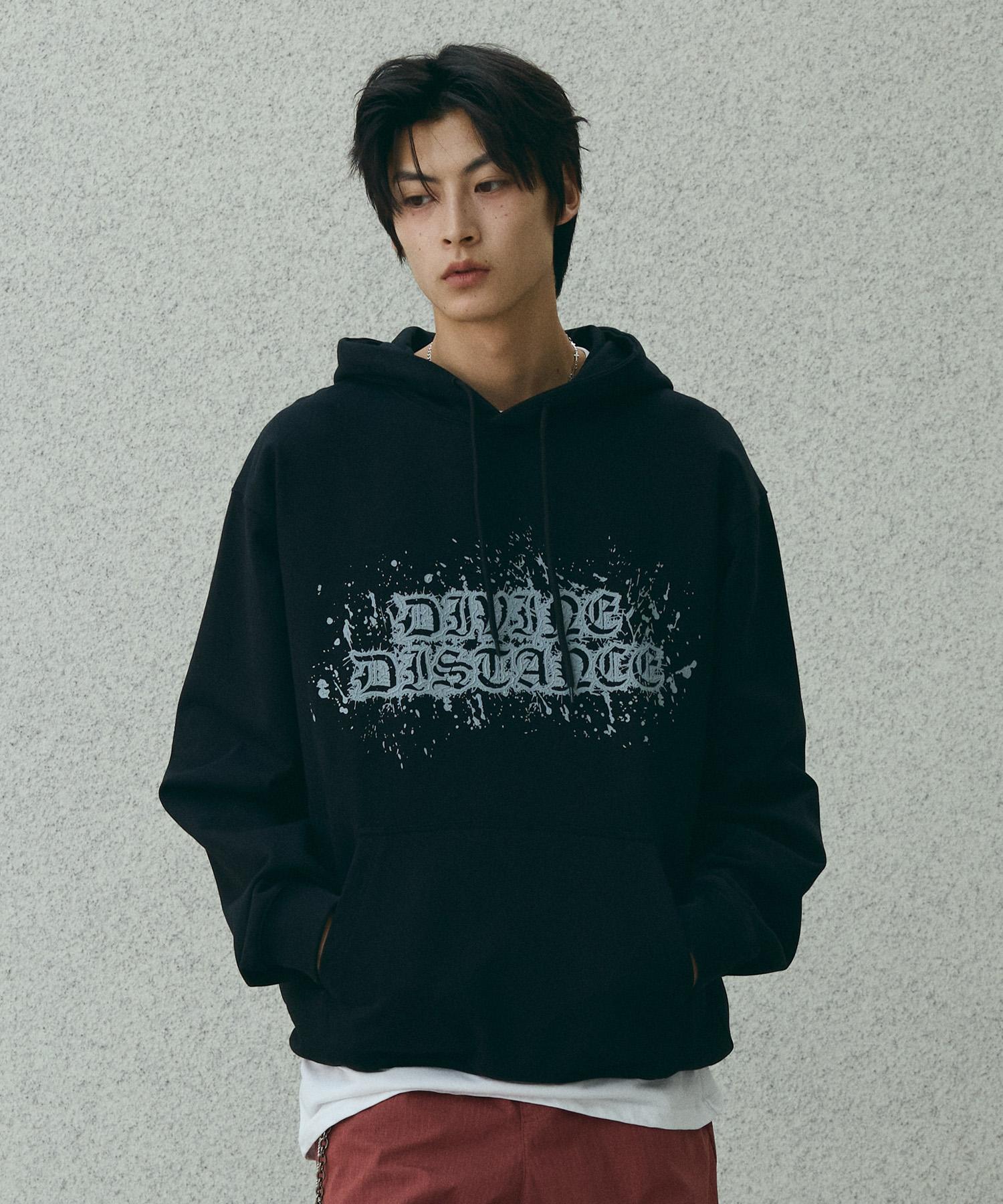 Divine Distance 3D Painting Hoodie [Black] M