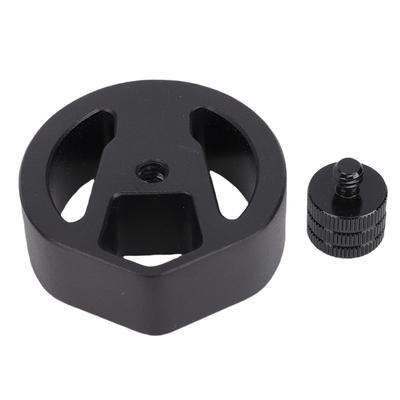 Stativadapter Geeignet für Mini-Schüssel Aluminiumlegierung 1 4in 20 und 3 8in 16 Gewinde-Montageadapter