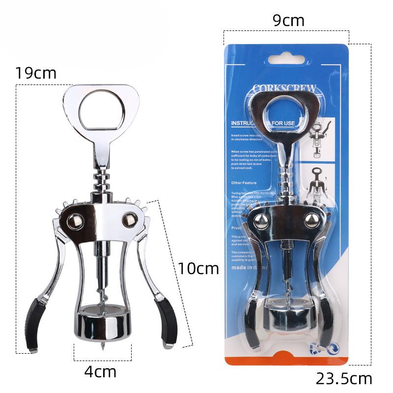 Vinöppnare Ölöppnare Skruvmejsel Multifunktionellt Vinöppningsverktyg för Hemmabruk