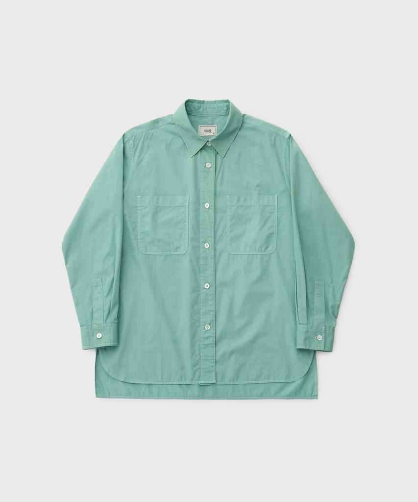 ANOTHER OFFICE WOMEN Women Volume Garment Shirt (Jade - Green)