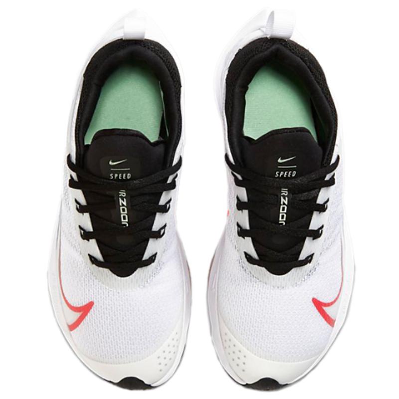 Nike Zoom Speed Air GS Slip Resistant Shock Absorbers Low Top Kids' Running Shoes White Red Green Kids' Sneakers CJ2088-100