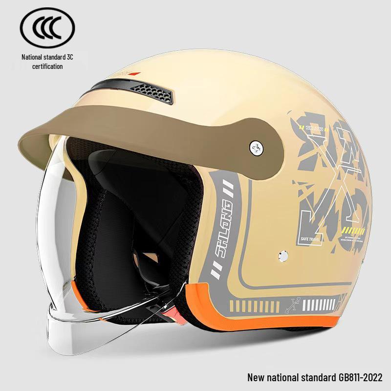 Unisex 3C Certified Electric Scooter Helmet - Breathable, Sun-Protected, and Suitable for All Seasons