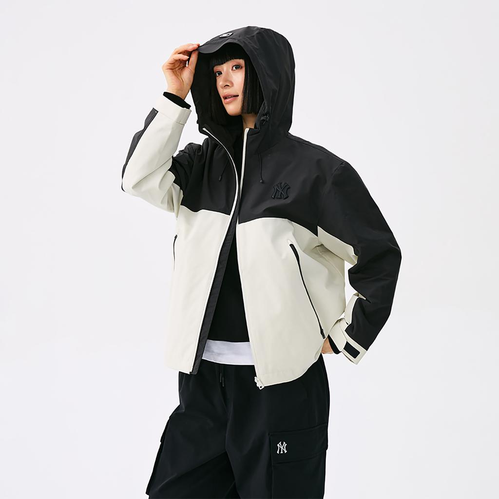 New MLB New York Yankees Basic Collection 25FW Jacket Unisex Deep Ivory 3AWJB0254-50CRD