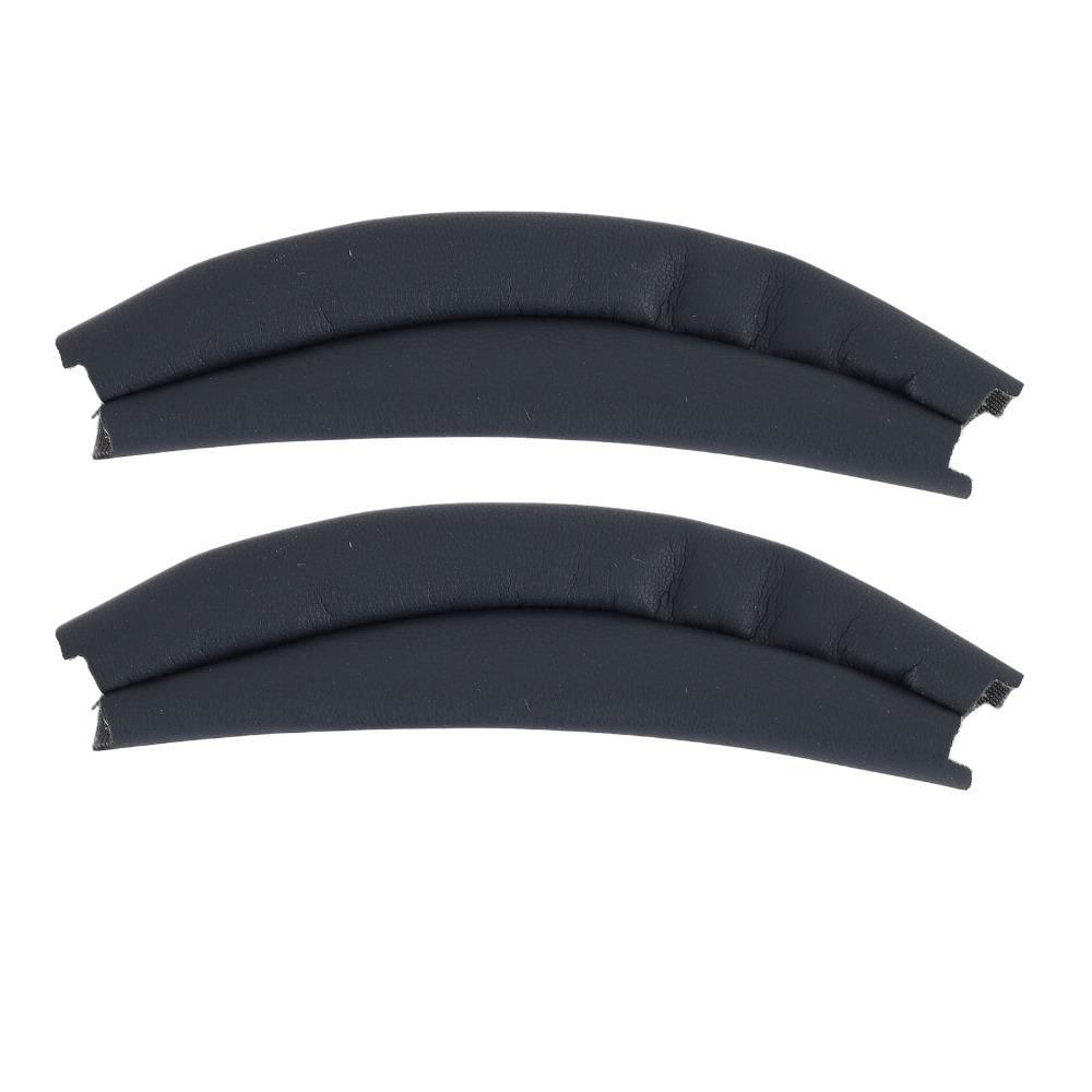 

2PCS Protein Leather Replacement Headband Pad Black High Elasticity Headband Cushion Pad Easy Installation for WH-XB910N