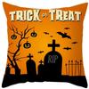 New Halloween Pillow Cover Home Decoration Spoof Pumpkin Sofa Waist Cushion Cushion Cover Pillow Cover