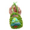 Christmas Plush Keychain  Wallet Space   Knit Earphone Bag Pendant  Practical Holiday Accessory