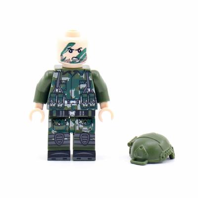 5 sztuk US Modern Special Forces Camouflage Soldier MOC SWAT Military Weapons Minifigurki Building Block Brick Children Toys