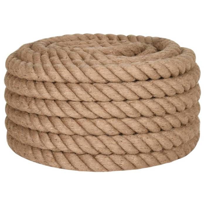 VidaXL Jute Rope, Packing Twine, DIY Hemp Rope Gardening, Decoration Twine, 25 M Long 30 153770