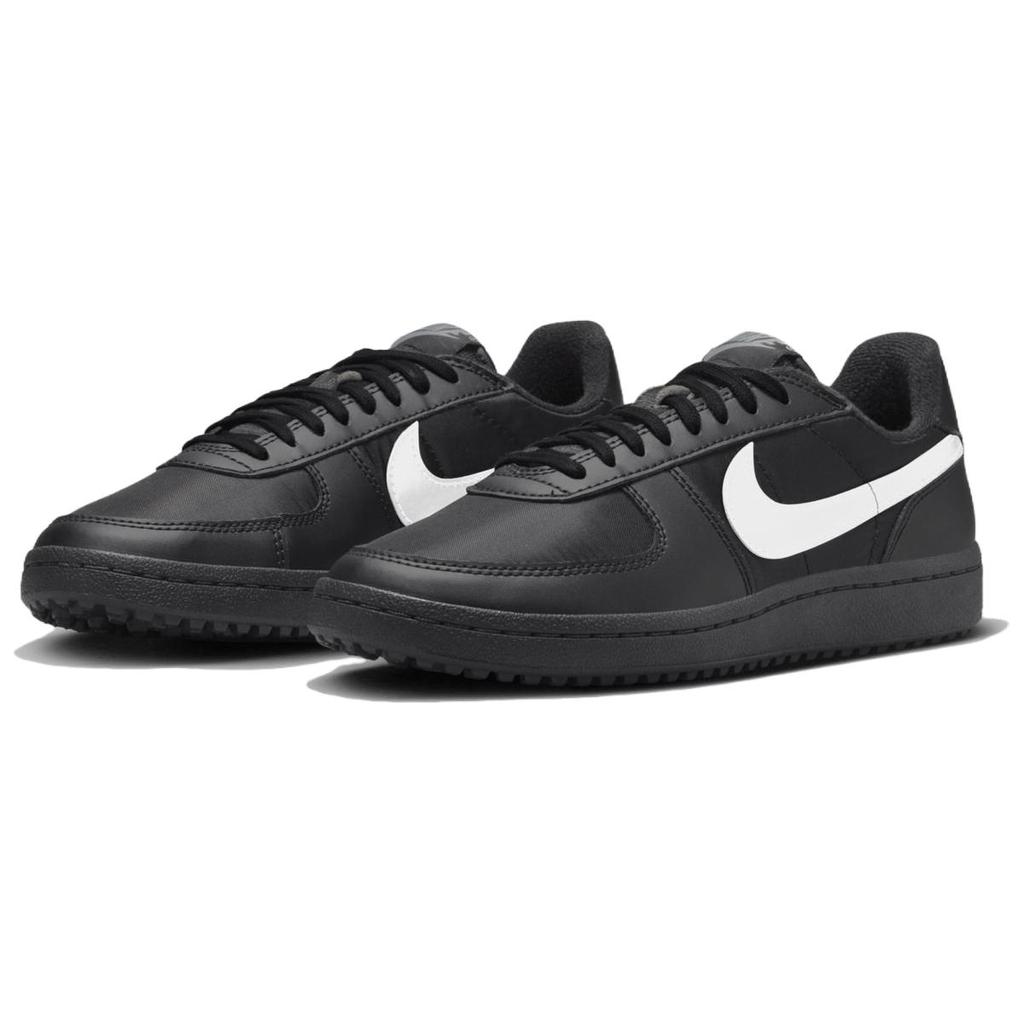 Nike  Field General 82 Black Metallic Silver Women Sneakers FZ5593-001