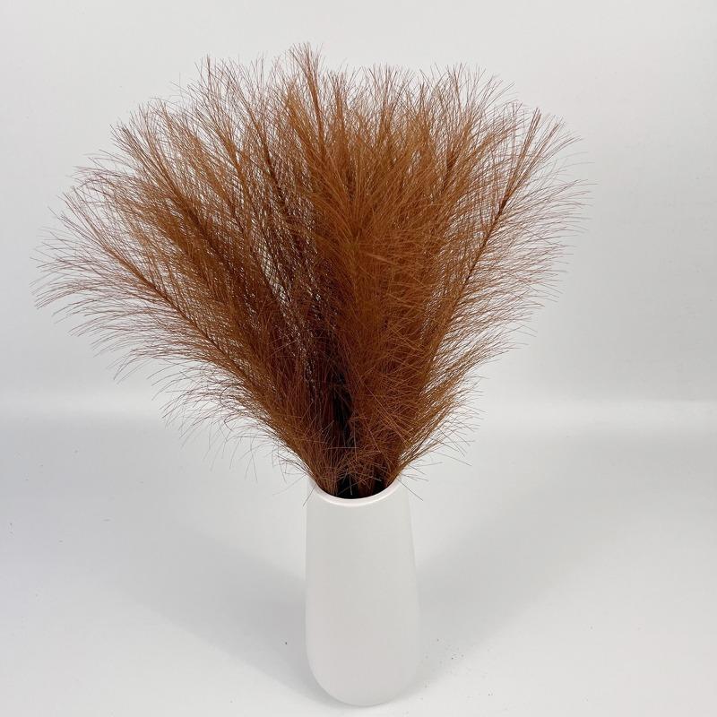 20Pcs Artificial Pampas Grass 54cm Large Artificial Fluffy Reed Fake Flower Feather Arrangement for Floor Vase Boho Farmhouse Home Wedding Decor
