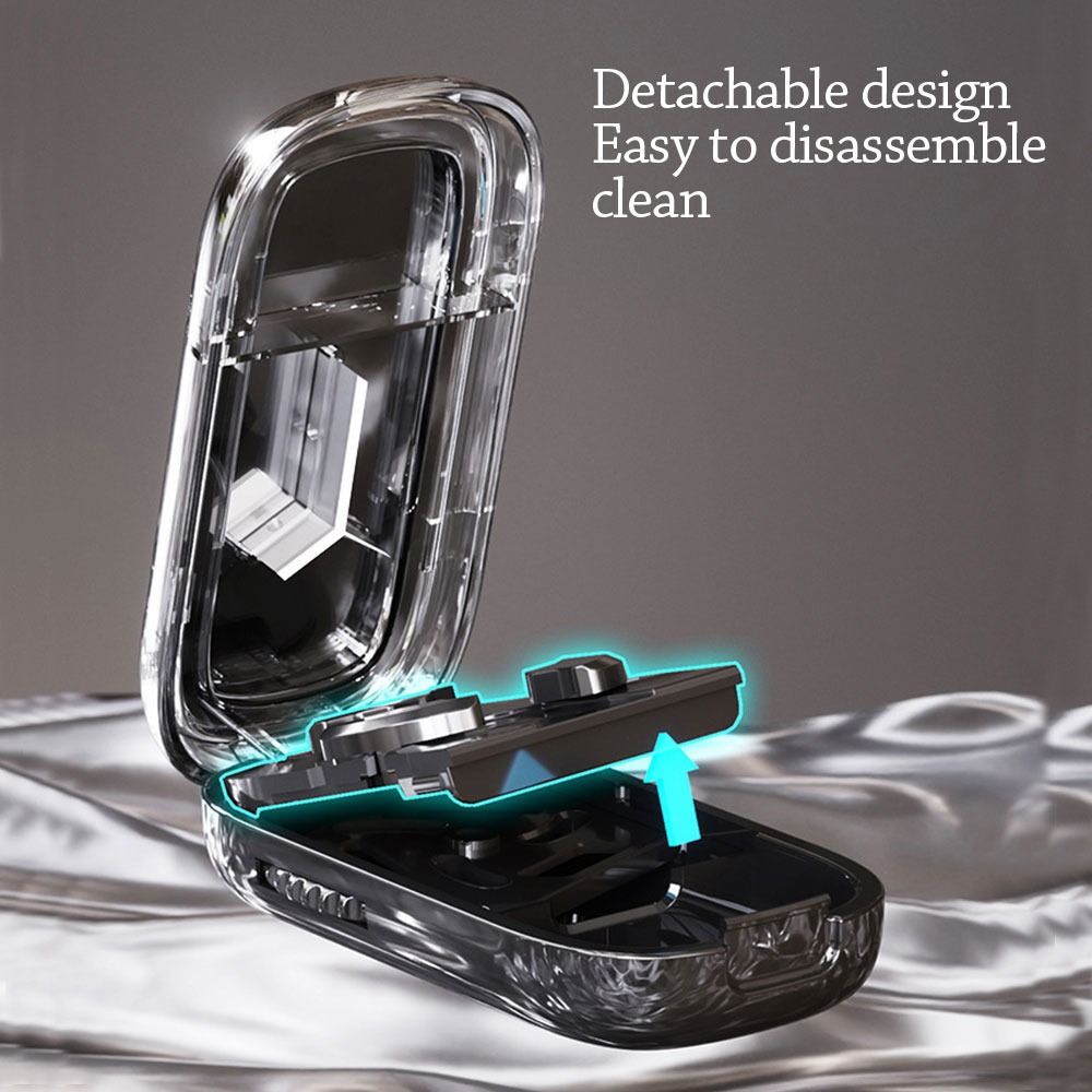 Drug Tablet Three Part Pill Cutter Divider Organizer Crusher Pill Cutter  for Small or Large Pills