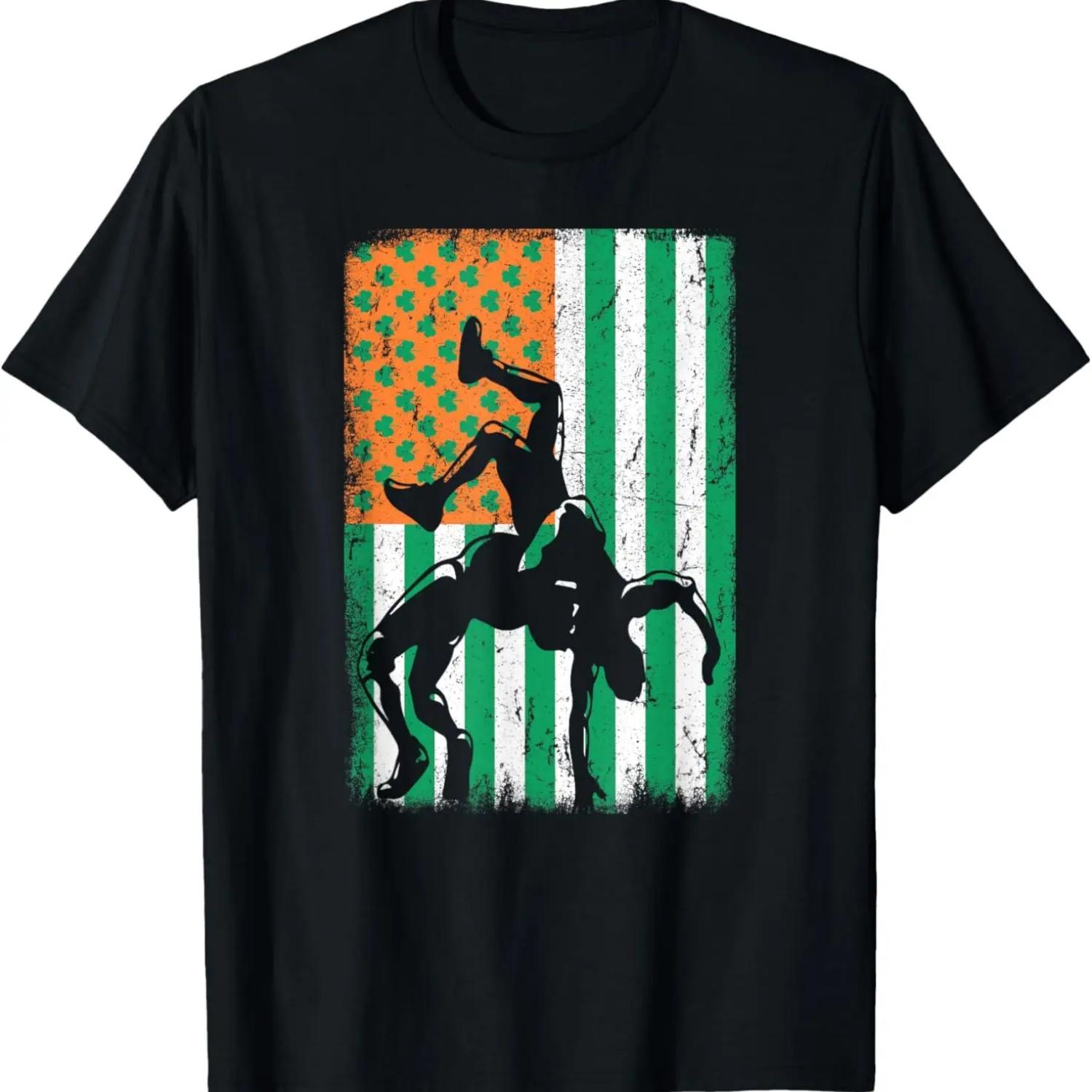 St Patricks Day Irish Sugar Skull T-Shirt S чёрный