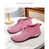 Ladies' Fashionable Outdoor Daily Leisure Anti Slip Waterproof Wear Resistant Rain Shoes Rubber Shoes