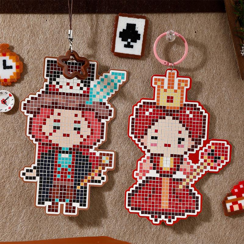 Wonderland Series Perler Beads Stickers Pack for DIY Journals & Collages - 4 Styles