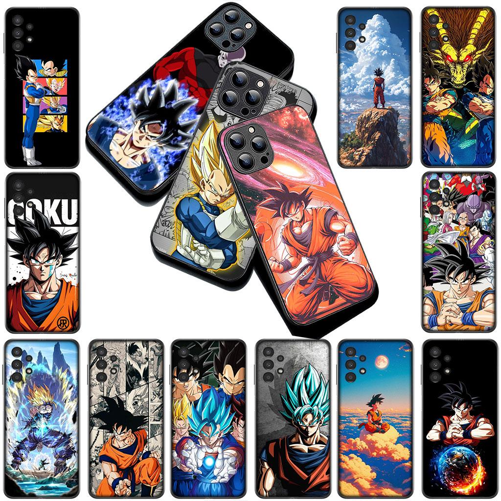 Cover for Samsung Galaxy S22 S21 S20 FE Ultra Plus A07 A17 A15 A16 A25 A57 A37 Case Dragons Gokus Balls DragonBalls Vegeta Z