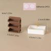 Mini 1/12 Scale Dollhouse Bathroom Sink Wash Basin Wall Shelf Model Micro Scene Decor Pretend Play Furniture Toy