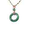Chinese Themed Dragon Phoenix Necklace, Lucky Amulet for Women, Girls Jewelry, Auspicious Charm for Safety & Exorcising Evil