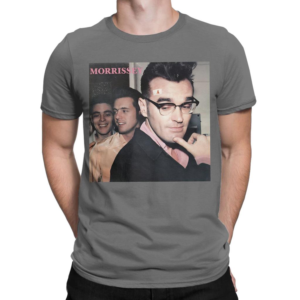 Morrissey Tour 2025 Gift T Shirts Mens  Cotton Funny TShirt Crewneck  Tees Short Sleeve Tops Gift Idea