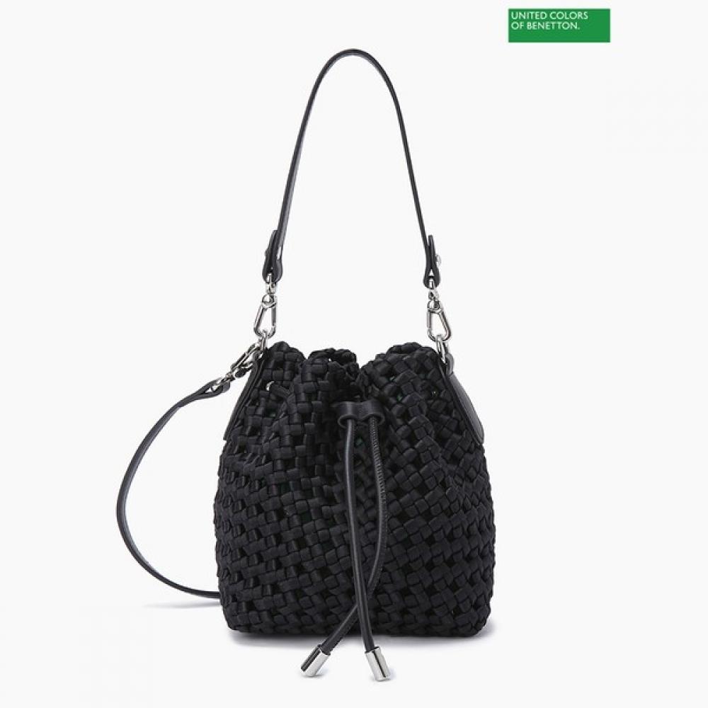 

[Benetton] Benetton Woven Bokjorie Bag Bcbga6531 BK_black/OS