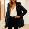 Women's Fashionable Coat Solid Color Long Sleeved Pocket Loose Button Plush Jacket