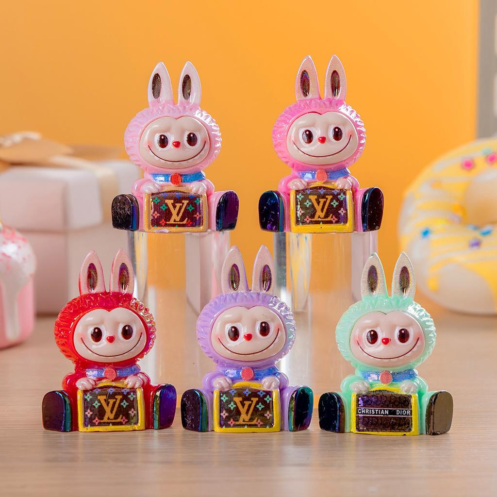 Doll Mini Ornament Blind Box Figure Resin Desktop Car Ornament