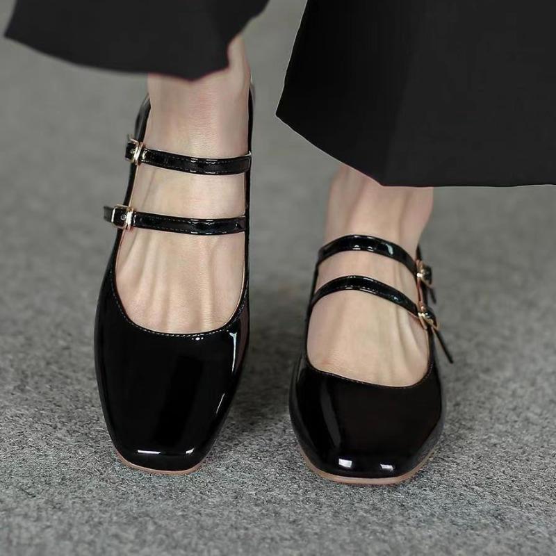 Fashion Women Pumps Spring Autumn Fashion Quality Women Shoes Low Heel Square Square Toe Comfortable Sexy Heels Women Zapatos De Mujer