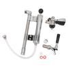 8in Keg Party Pump Beer Keg Tap Keg Hand Pump 8in Picnic Pump with Beer Faucet Draft Beer Party