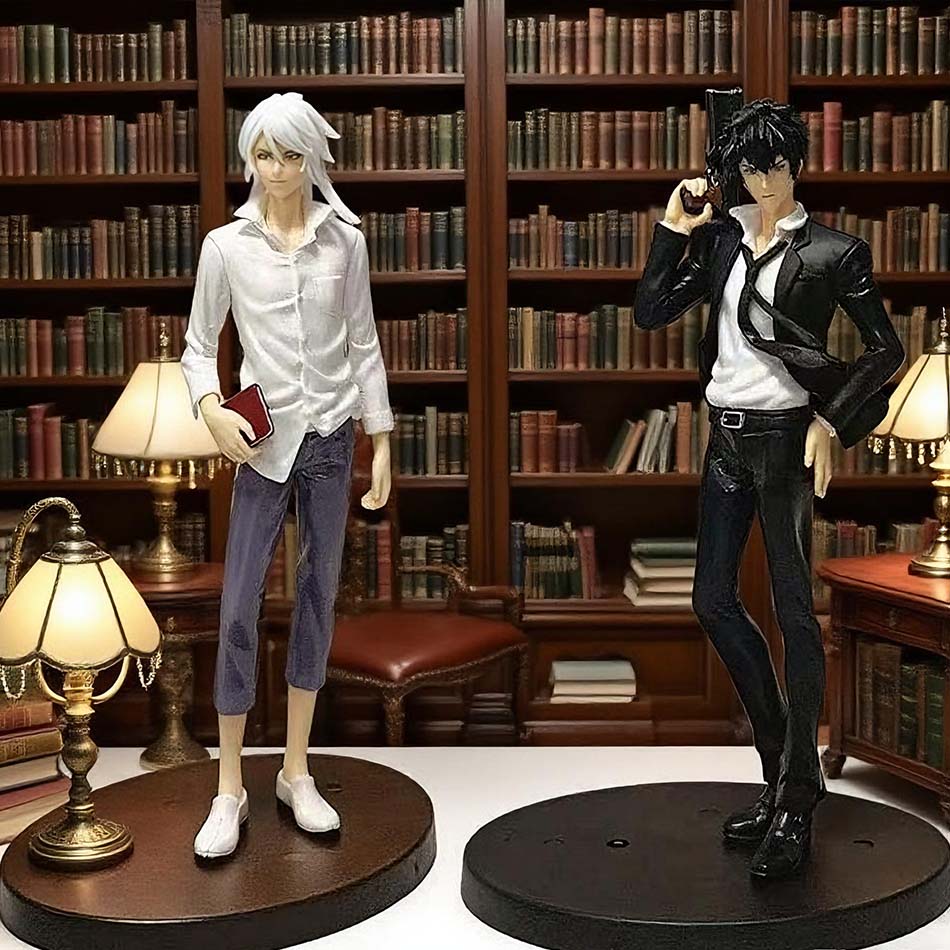 PSYCHO-PASS Shogo Makishima Shinya Kogami Figures Model Ornament Toy Fans Gift