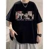 Ghost Killing Blade Nine Column Short Sleeved Tshirt Unisexs Hair In Summer Loose Large Animation Cartoon Anime Printing Trend